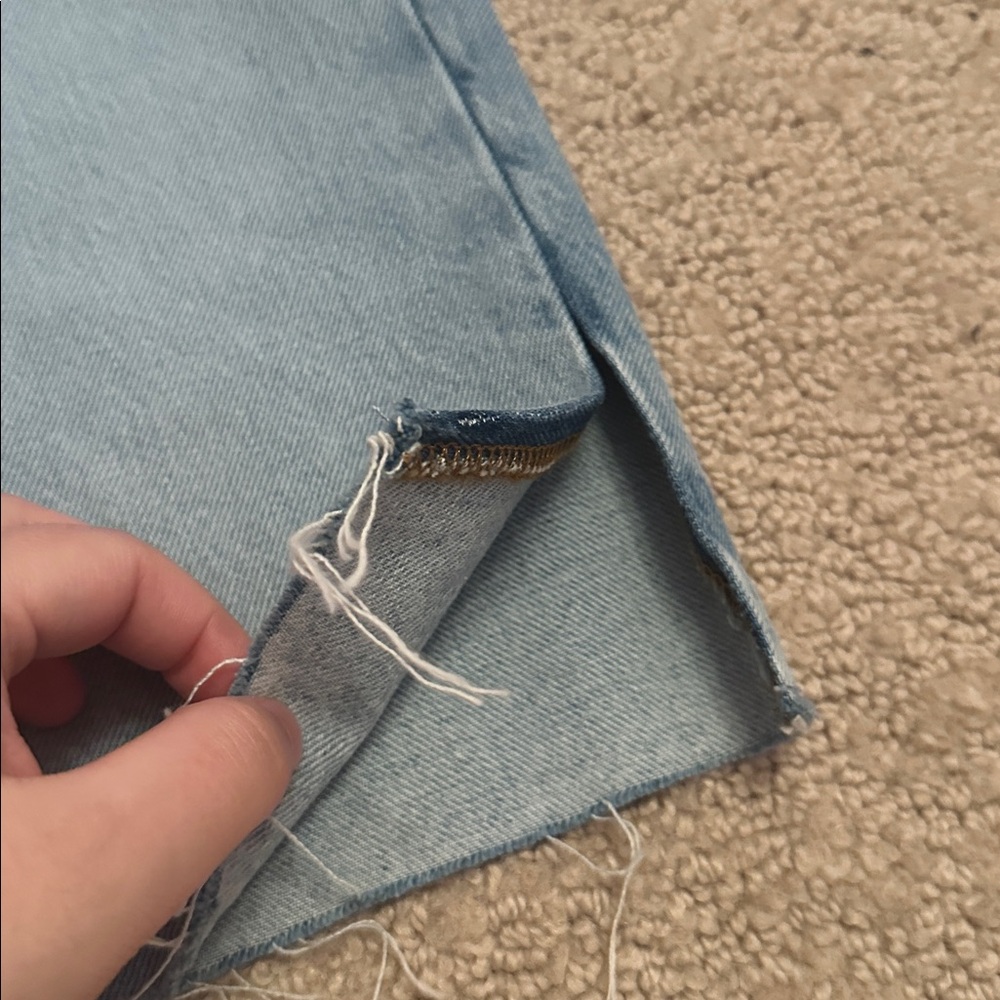 NEW Frame Denim High Rise Bermuda Shorts - Picture 3 of 5